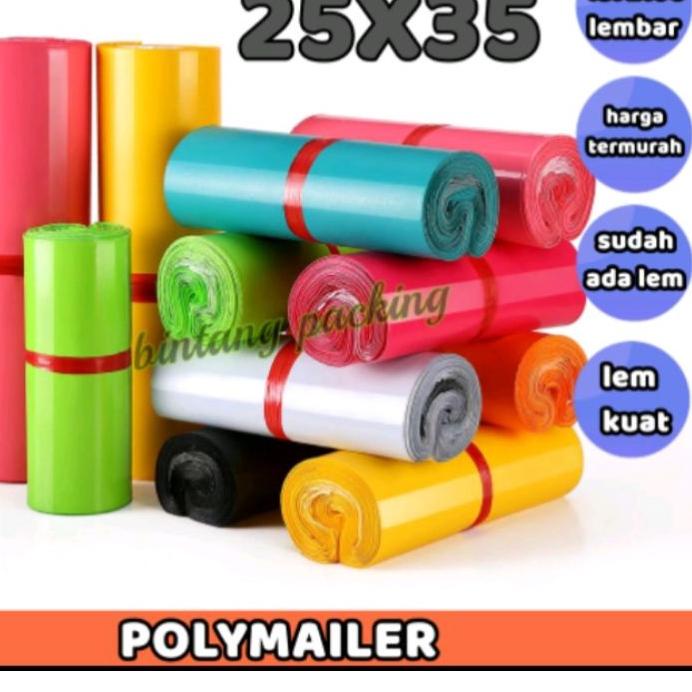 

Segera Dapatkan PLASTIK PACKING POLYMAILER ONLINE SHOP WARNA SIZE 25X35.