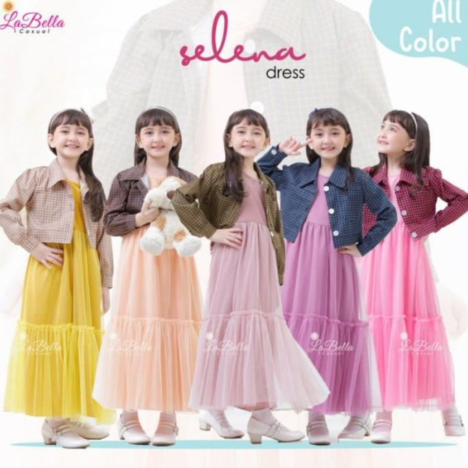 DRESS PUTUNG TUTU ANAK 5-10 TAHUN SELENA LABELLA TGT6464RF