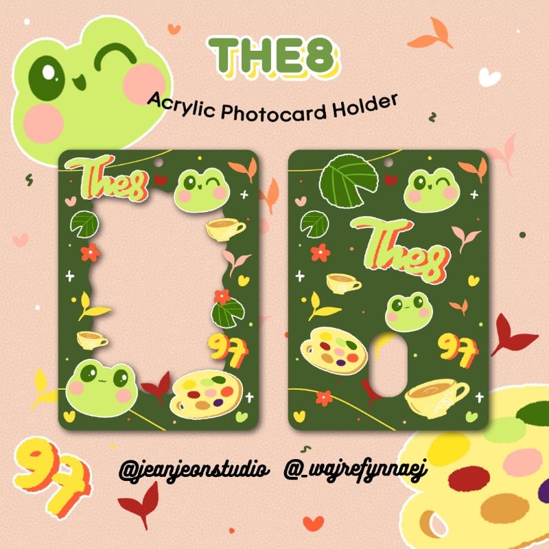 PHOTOCARD HOLDER ACRYLIC - SEVENTEEN THE8
