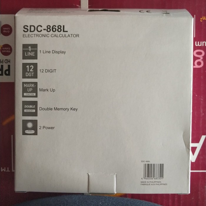 

KALKULATOR CITIZEN SDC-868L #ORIGINAL