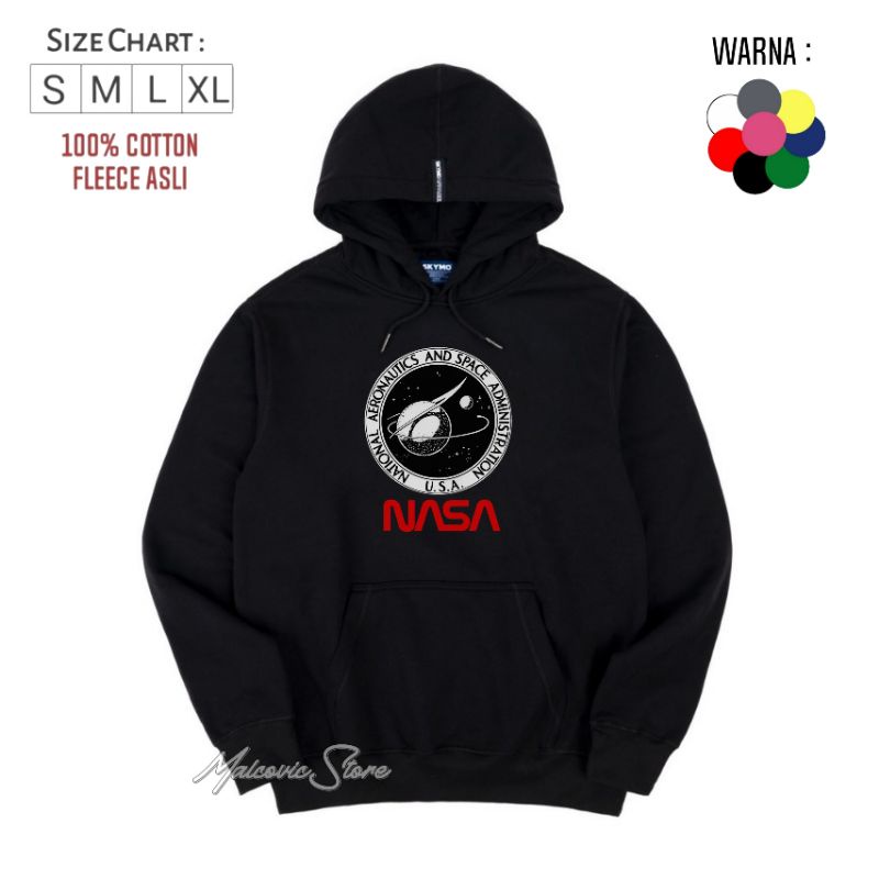 Sweater Hoodie Anak NASA Unisex/Hoodie Anak Nasa Untuk Laki Laki/Jaket Hoodie Anak Nasa/Jaket Nasa U