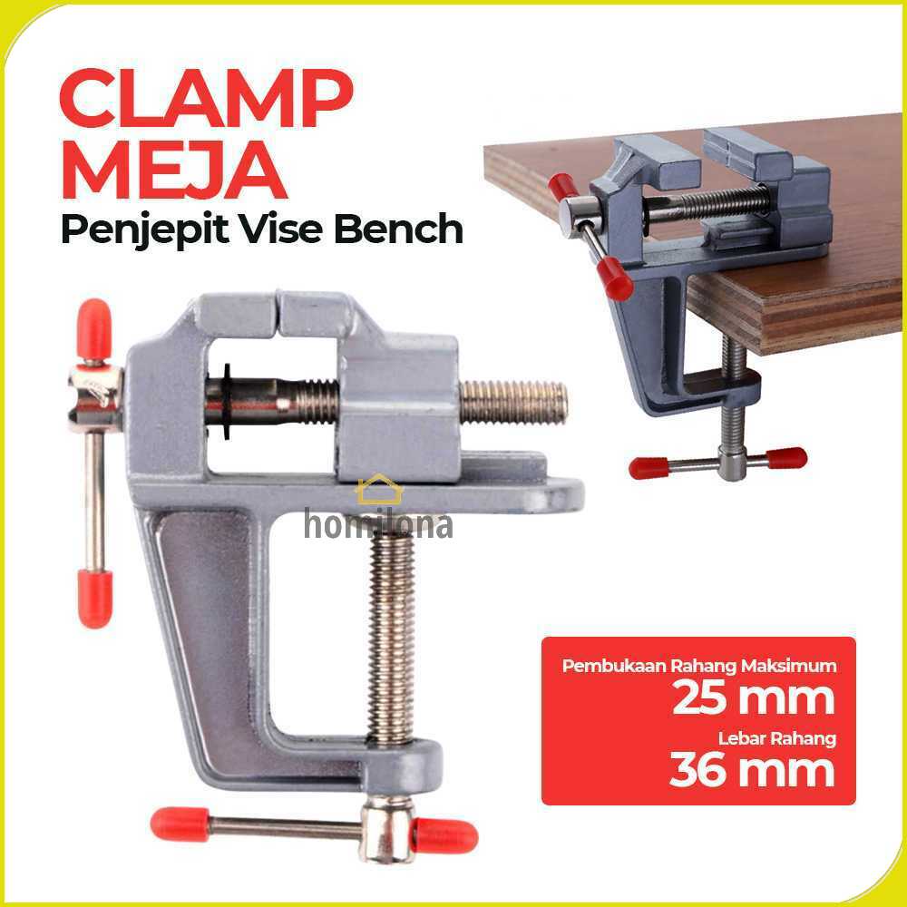 YCT Clamp Meja Catok Vise Table Kerajinan Seni Perhiasan - QST