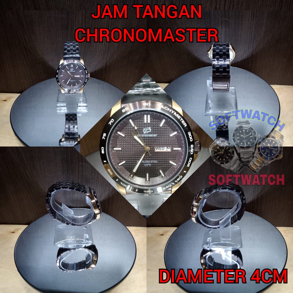 JAM TANGAN ARLOJI CHRONOMASTER ASLI 100% ORIGINAL PRIA