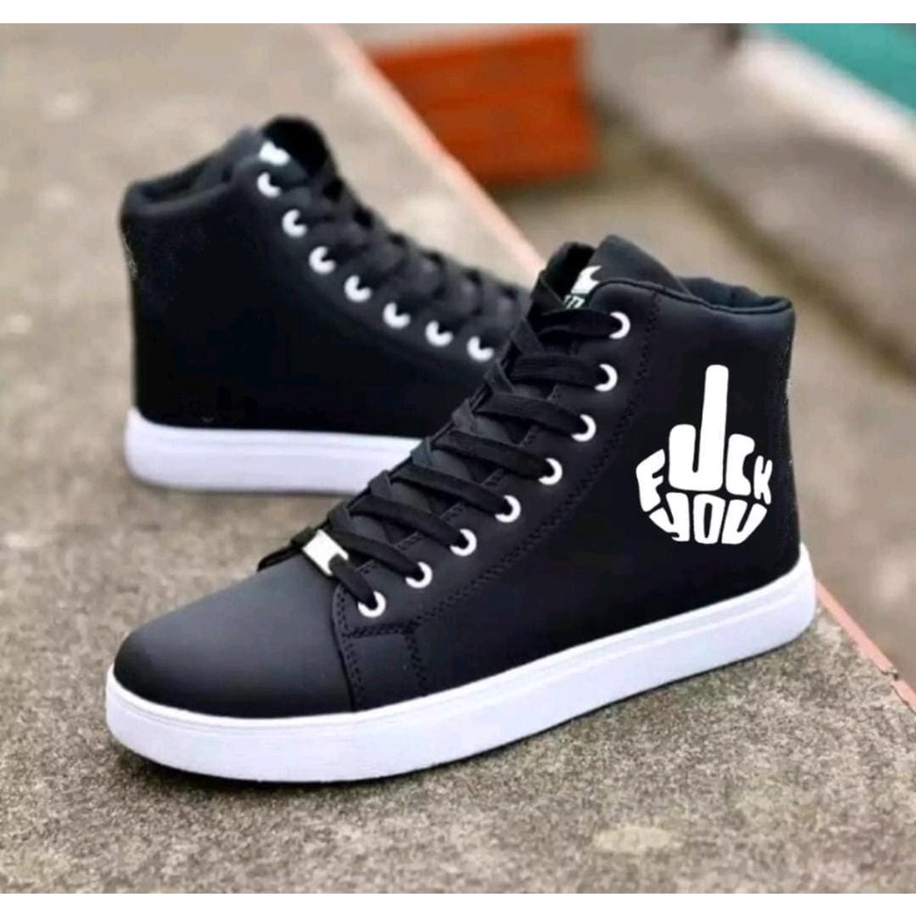 ARMY - Sepatu Pria dan Wanita Sneakers Putih&amp;Hitam Kasual Original Keren Hitam Bukan Import Hits Ori