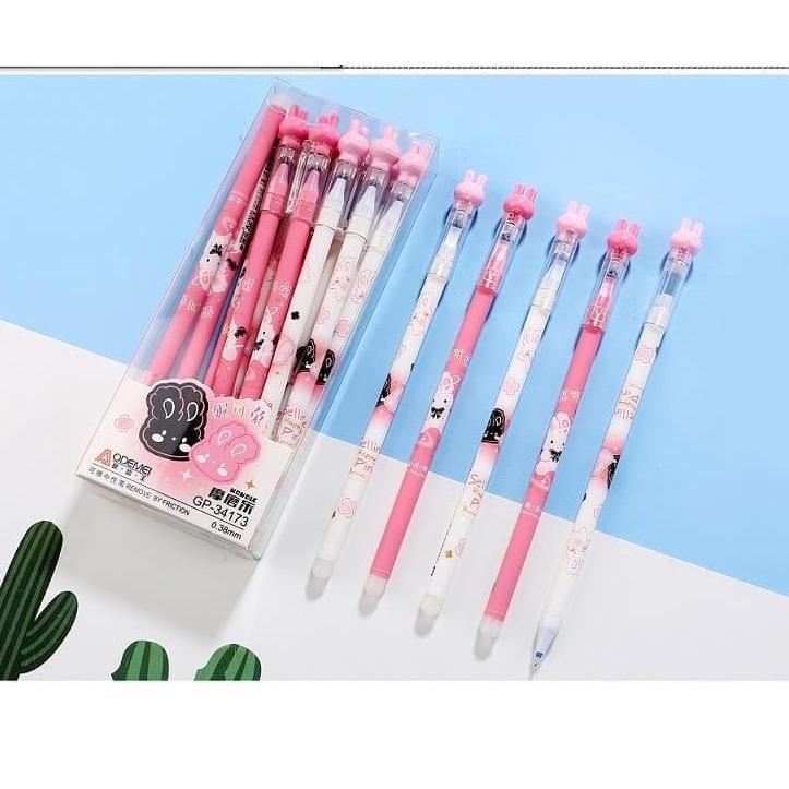 

ASJ2-5ITJ9 [GROSIR] 1 LUSIN Bolpen/ Pulpen Hapus/ Pena Bisa Di Hapus Aodemei/ ZI XIN/ + GANTUNGAN BONEKA ISI 12 PCS [6BD]