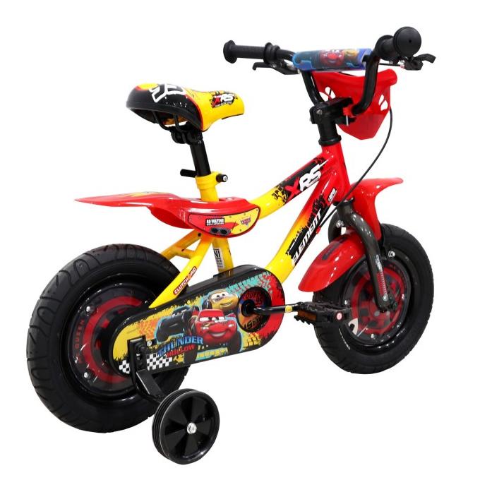 Sepeda Anak Bmx 12 Element Disney Pixar Cars 1.0 Lightning Mcqueen #Original