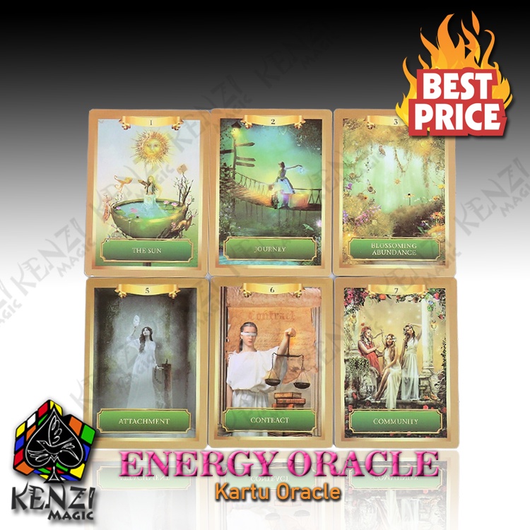 RK Kartu Oracle Energy Oracle Card Kartu Tarot Deck