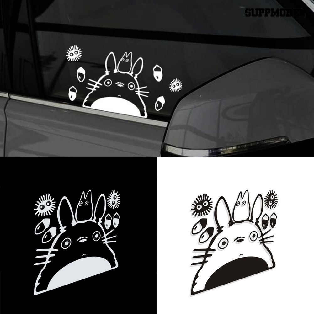 [Auto] Kartun Sisi Jendela Decal Mobil Truk Lampu Alis Reflektif Stiker Dekorasi
