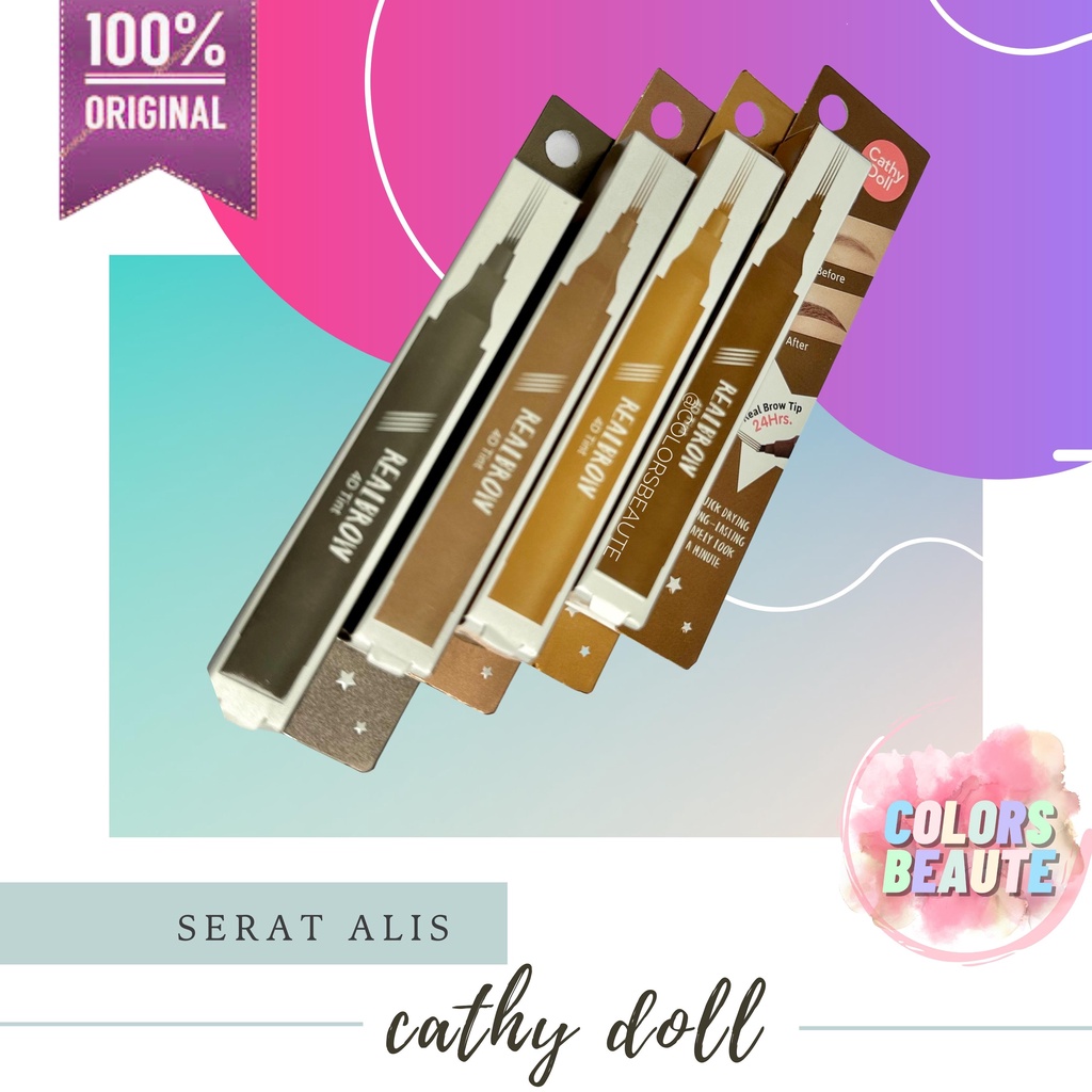 CATHY DOLL REALBROW 4D TINT SERAT ALIS