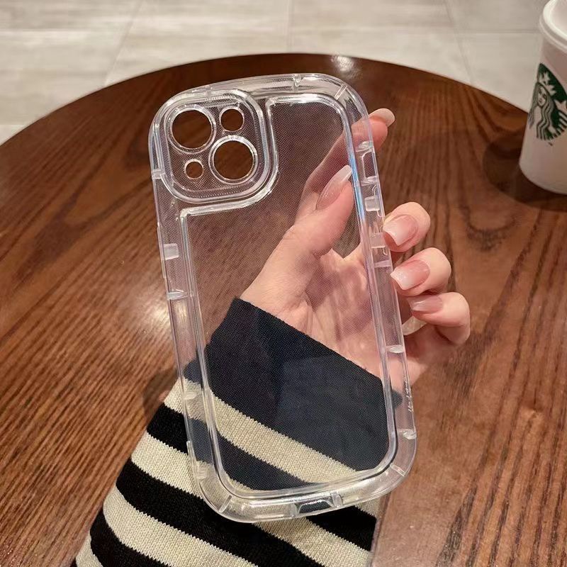 New Simple Clear Soft Case HP OPPO A1 Pro Reno 2F 5 6 7Z 8 9 Pro A9 A5 A31 A53 A33 2020 A15 A15S A35 2021 F11 A57 2022 A3S Realme C1 A36 A76 A96 A58 5G