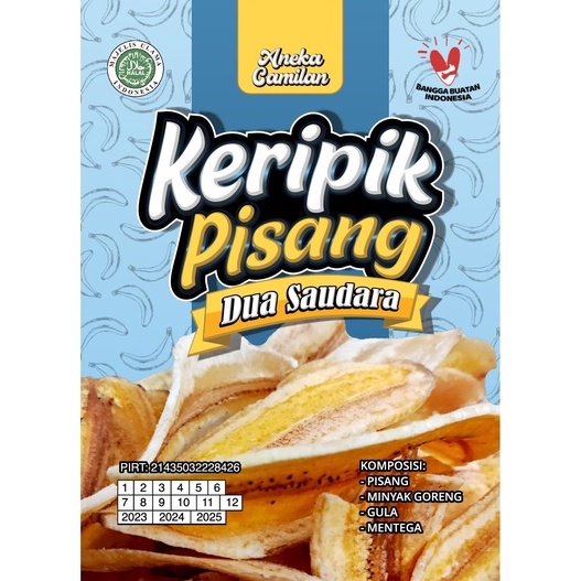 

Keripik pisang ori 1kg Termurah+Packing Dus