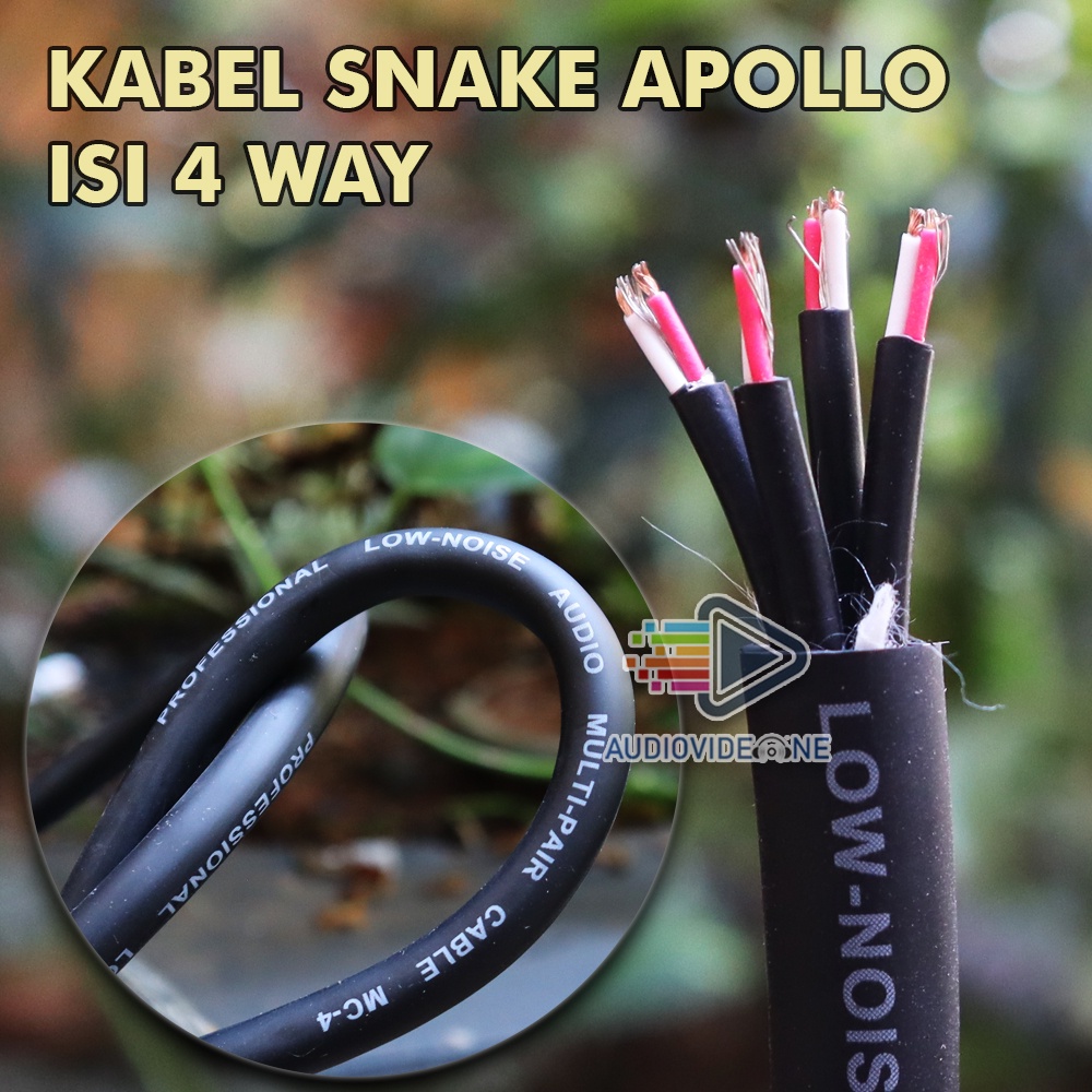 Jual Kabel Snake Apollo Isi Way Kabel Snek Kabel Cumi Per Meter