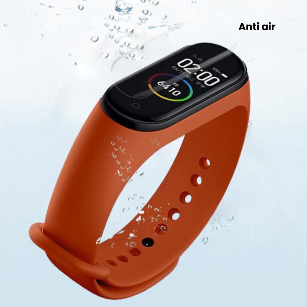 Anti Gores Xiaomi Band Screen Film Mi Band 3 4 5 6 2D Soft TPU 3D Full Covered Screen Protector