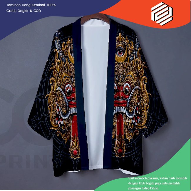 Haori Kimono Jepang – Desain Custom Karakter Anime Favorit Pria Wanita