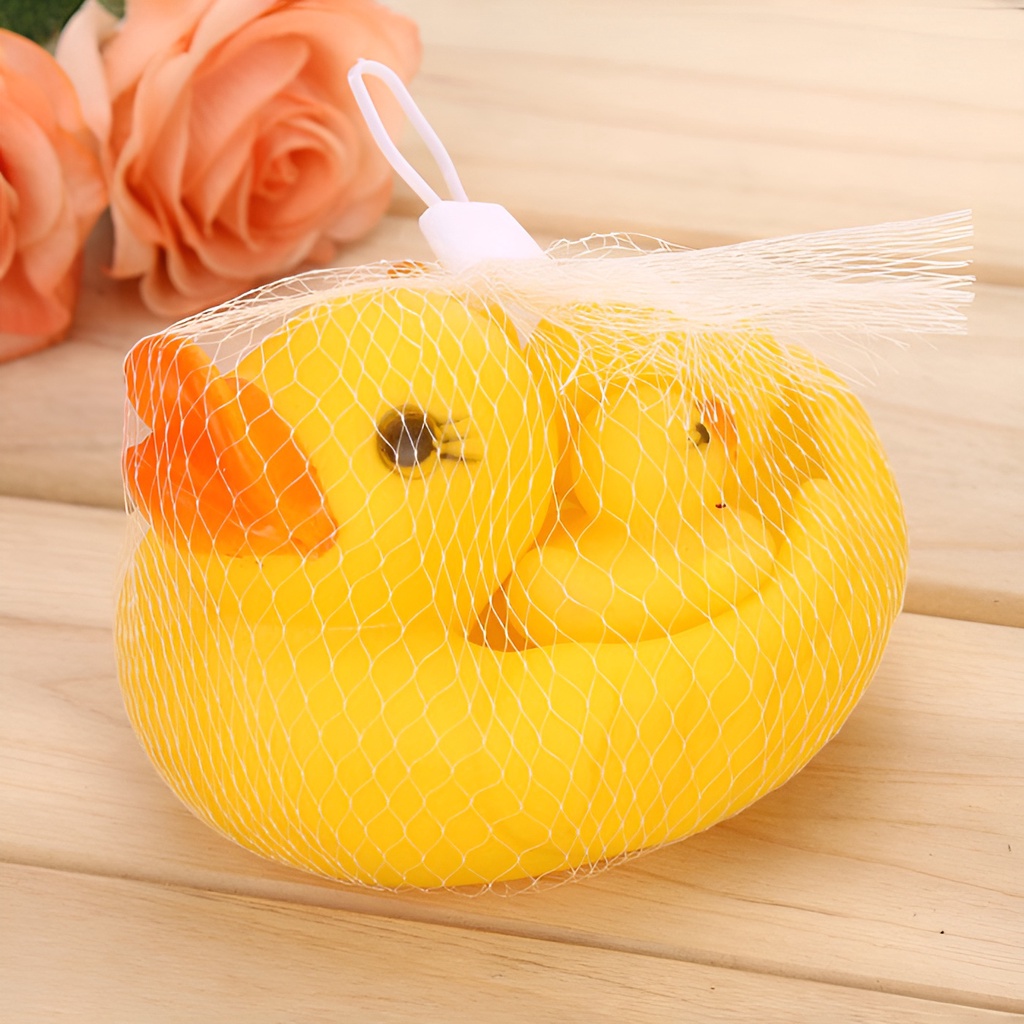 Mainan Bebek Mandi Besar isi 4pcs | Mainan Mandi Bayi Bebek | Mainan Anak Laki Laki 0 12 Bulan | Kado Ulang Tahun Bayi 1 Tahun Perempuan