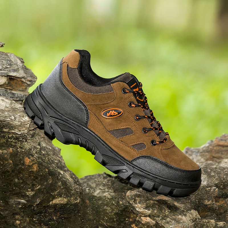 Sepatu  Boots Pria 01210220 Sepatu Pria Boots Safety Low Pendek Kerja Gunung Hiking