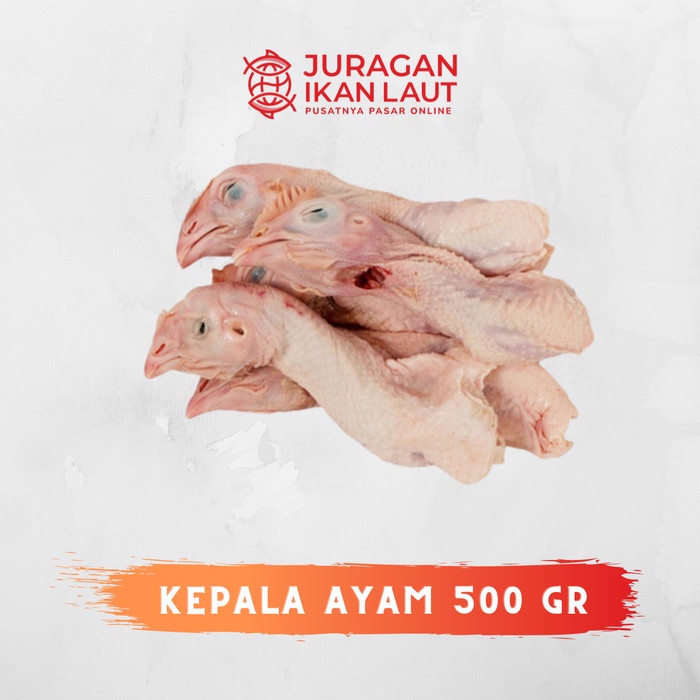 

Kepala Ayam Segar Berkualitas - 500 Gram