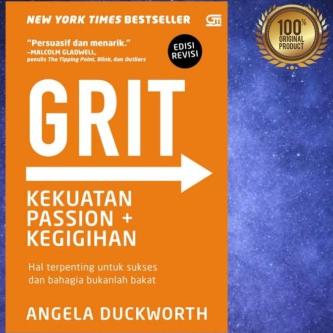 

Buku GRIT Kekutan Passion Dan Kegigihan By Angela Duckworth