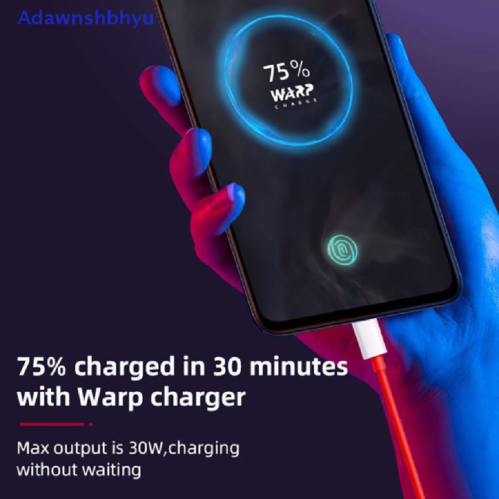 Adhyu Portable Original Oneplus 8Tpro Warp Charge Type-C Kabel Dash 6A Fast Charge ID