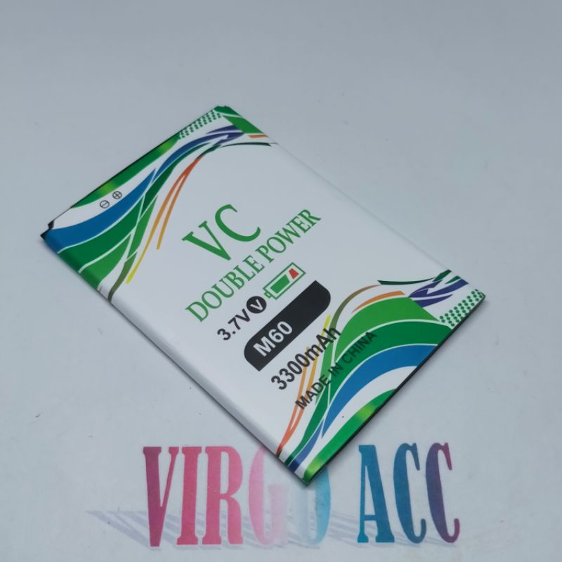 Baterai Batre Battery Evercoss Cross M60 M-60 Double Power VC Battery Hp