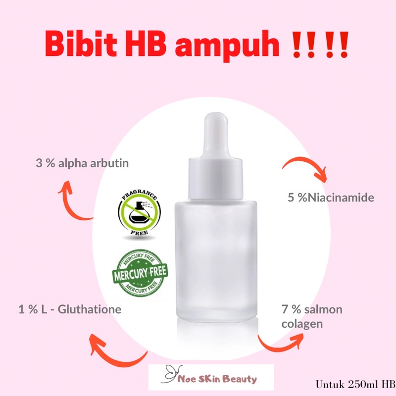 BIBIT HB RACIK AMAN - Campuran handbody pemutih - bibit handbody dosting - handbody pemutih