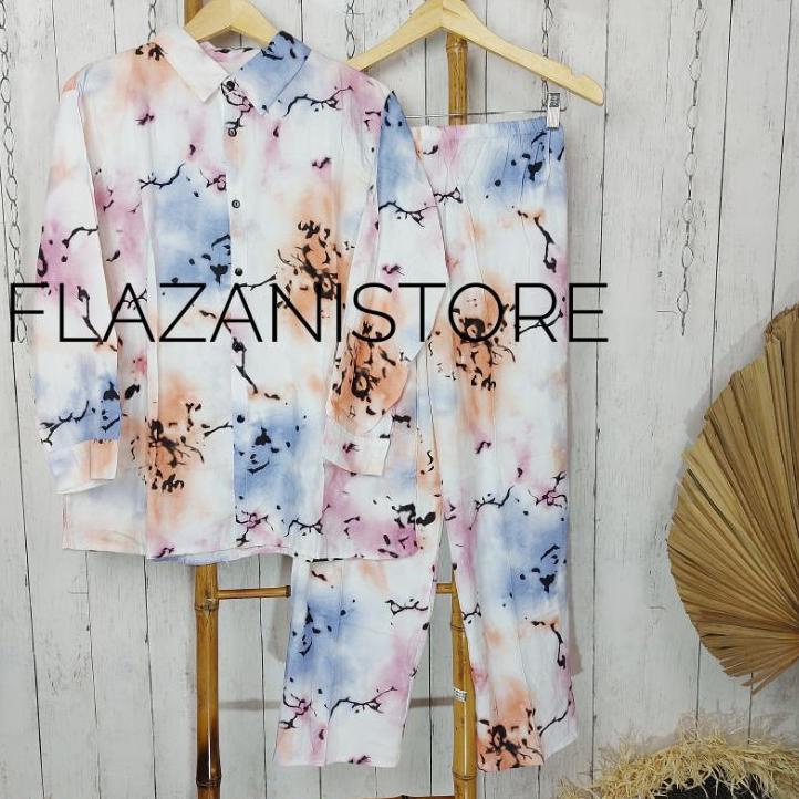 Special Price One set rayon seri 2/setelan katun rayon/felow set/chain set/gaudy set/tenia set/arimb