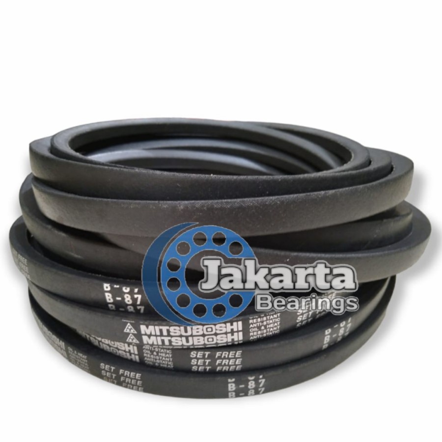 Tali Kipas Ban B87 MITSUBOSHI VanBelt FanBelt Van Fan V Belt B 87