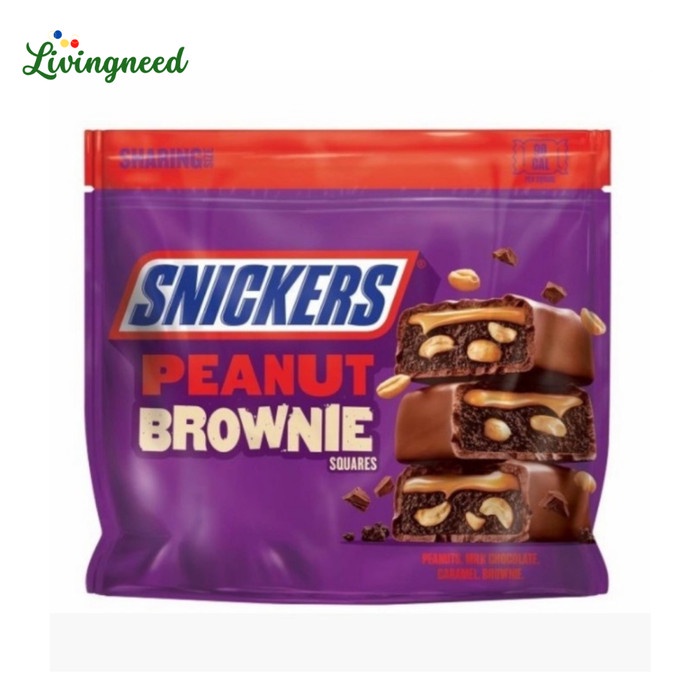 

Widyatmogrosir - Snickers Peanut Brownie Chocolate Fun Size 187.4G Snack Import