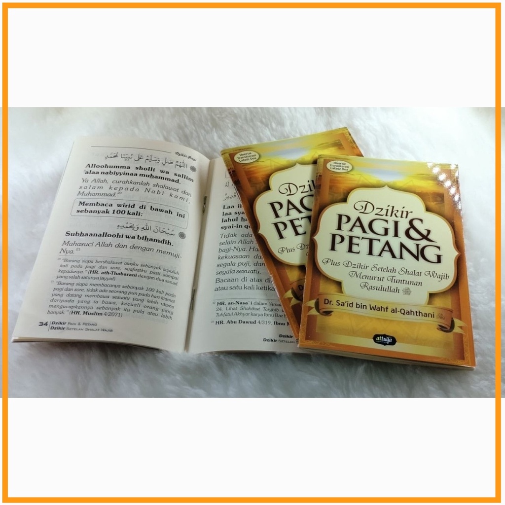 Dzikir Pagi Petang Plus Dzikir Setelah Shalat Wajib