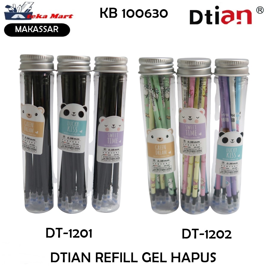 

[1TUBE/12PCS] ] DTIAN REFILL GEL HAPUS ISI ULANG PENA HAPUS