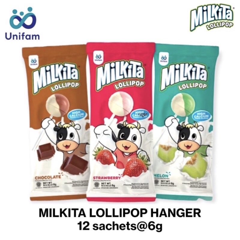 

MILKITA Lollipop isi 36 pcs