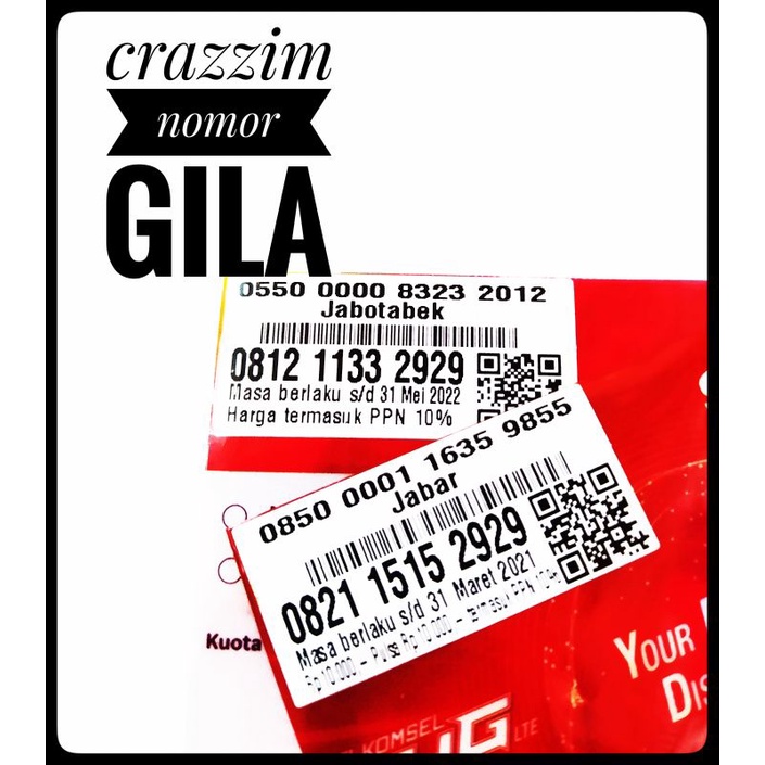 Nomor Cantik Telkomsel Simpati 2929. No Cantik Super Hoki. Kartu Perdana Cantik Murah