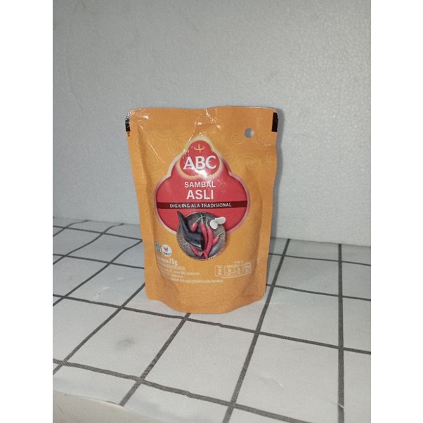 

Sambal ABC asli 75gr