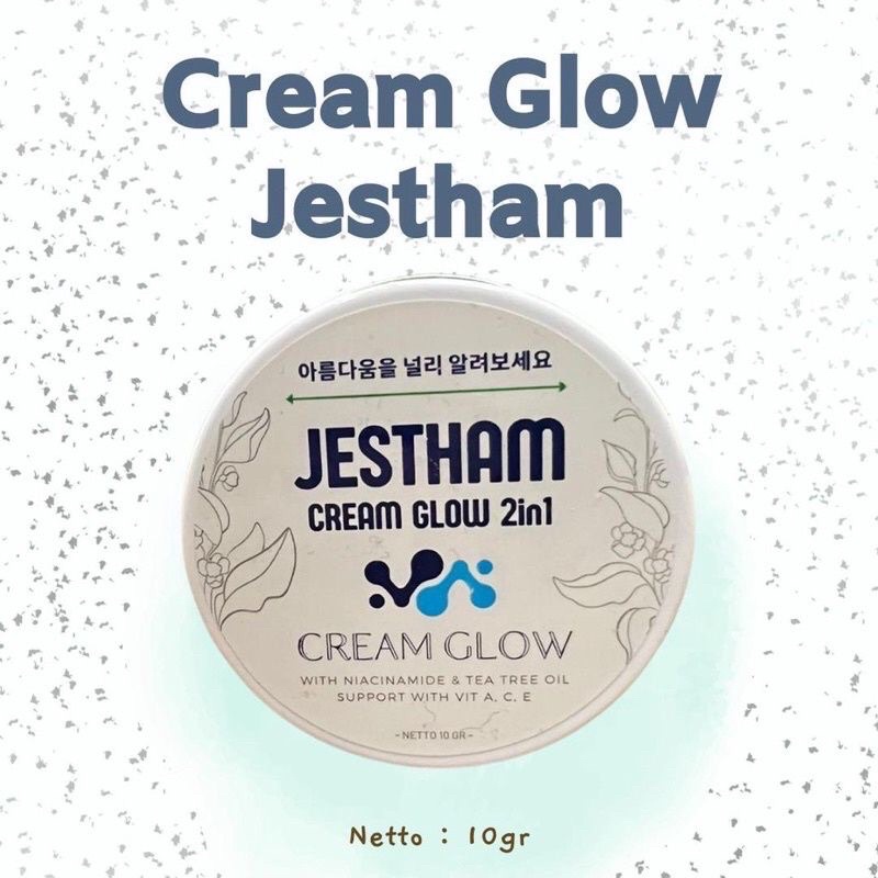 (BPOM) Jestham Cream Glow korea 2 in 1