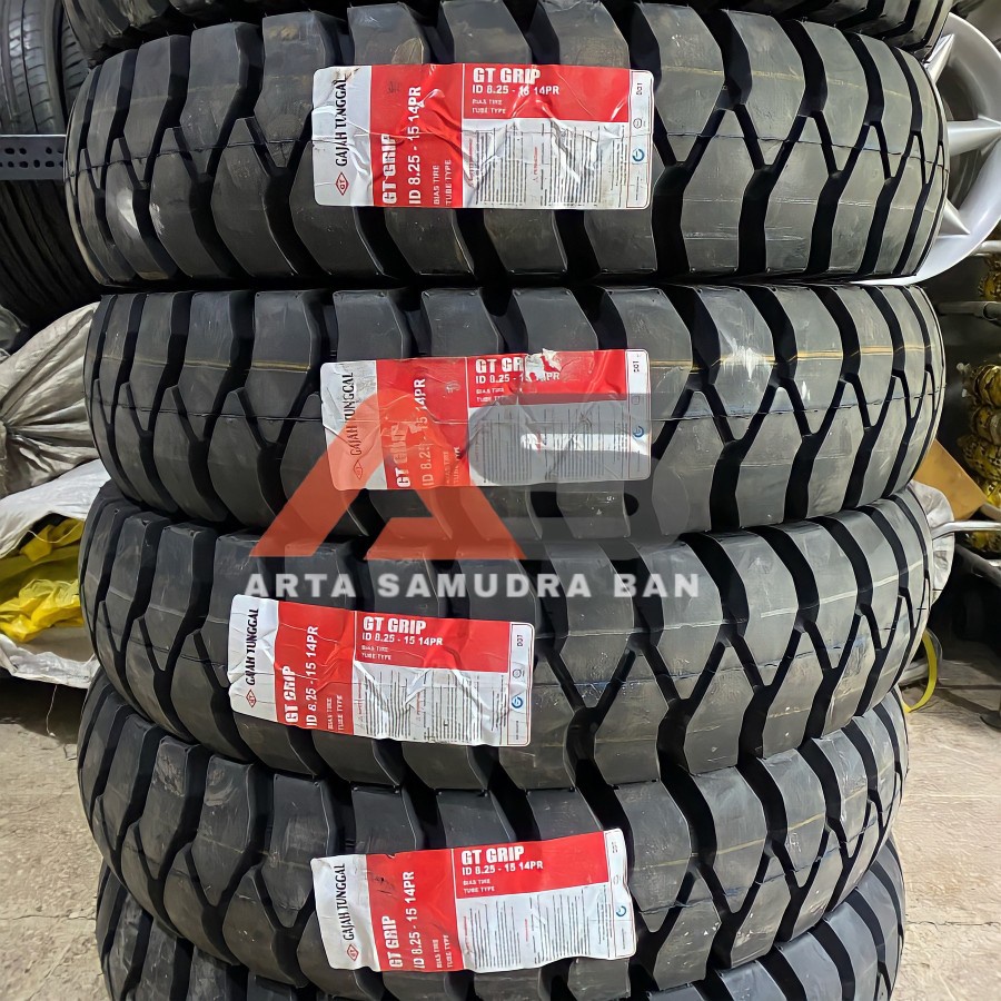 Ban Forklift Hidup Gajah Tunggal GT Grip 825 8.25 - 15 14PR