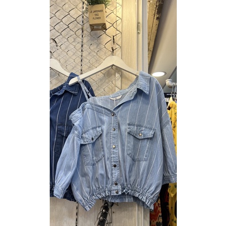 Poppy Denim Sabrina Shirt IMPORT BKK