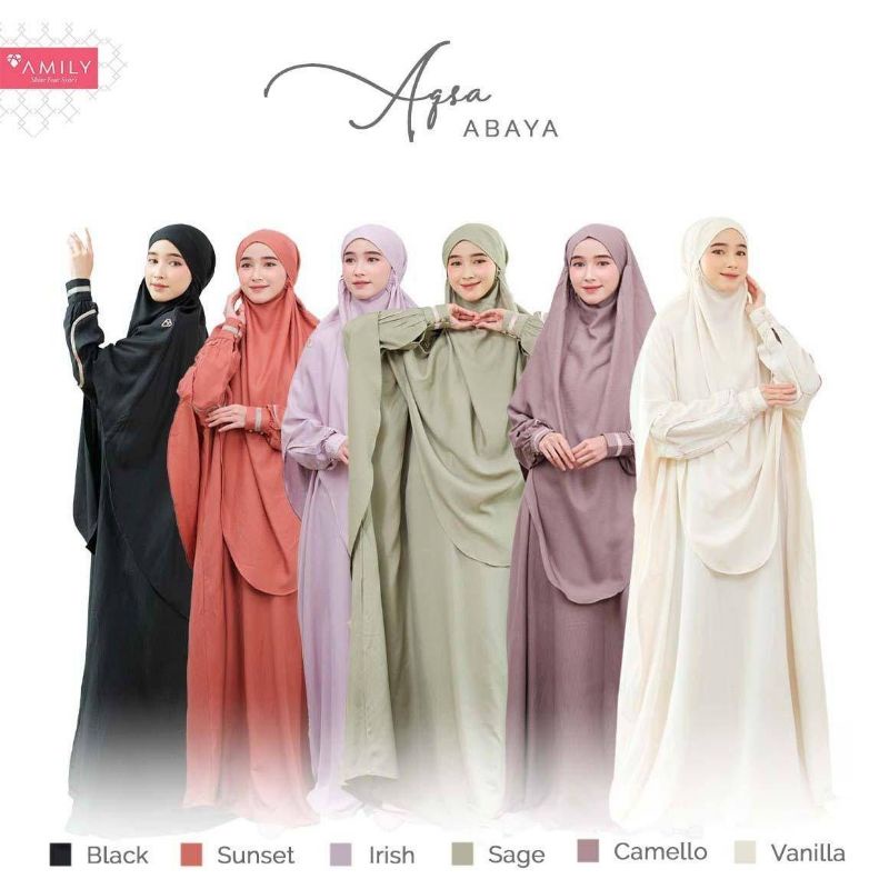 Aqsa Abaya by Amily Hijab