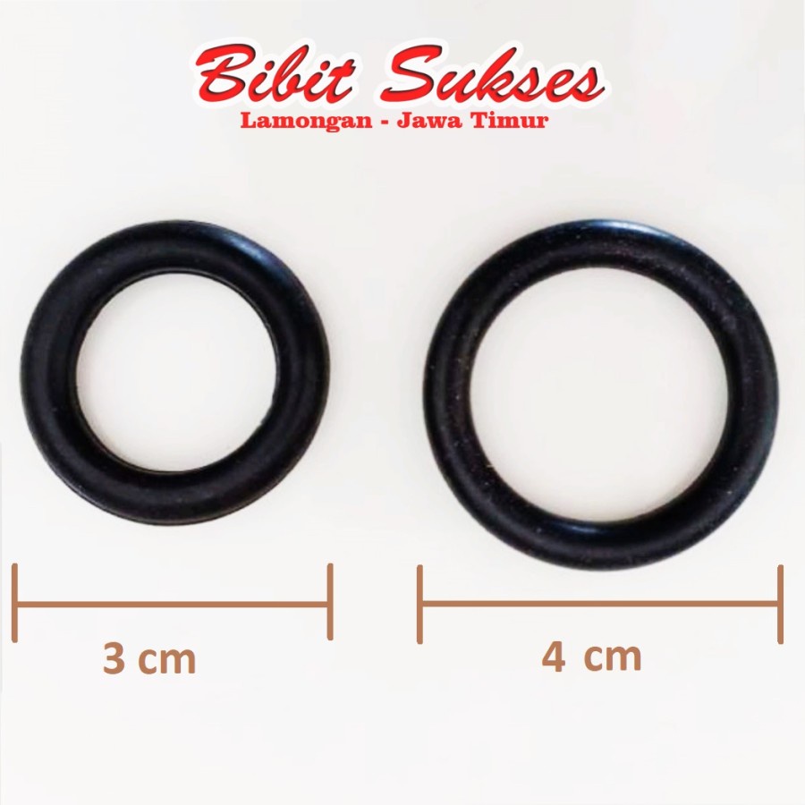 Klep Karet Model Cincin Sparepart Tangki Sprayer Swan 14 liter - 3 cm