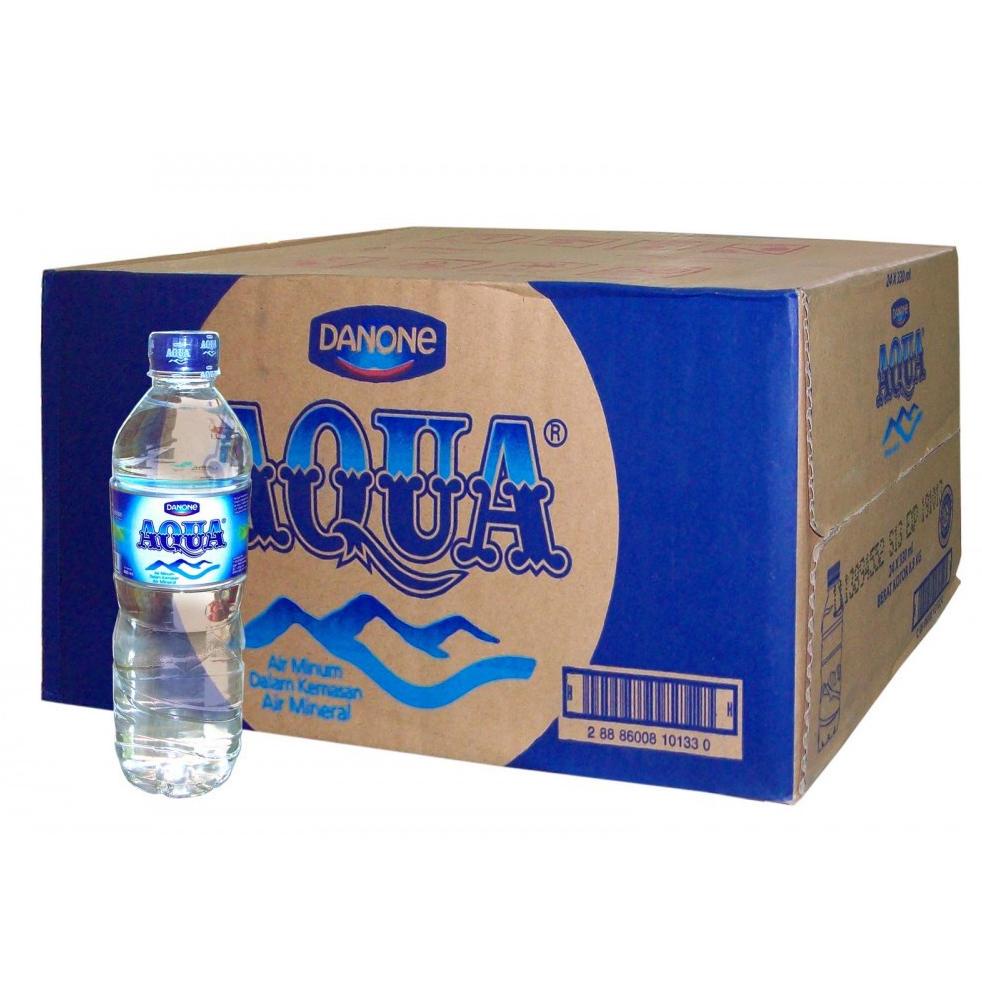 [BAYAR DITEMPAT] Aqua 600ML - Air Mineral 1 Dus