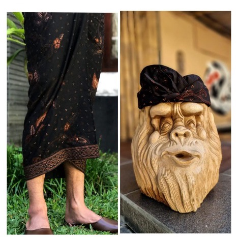 Saput Udeng Batik Klasik Bali