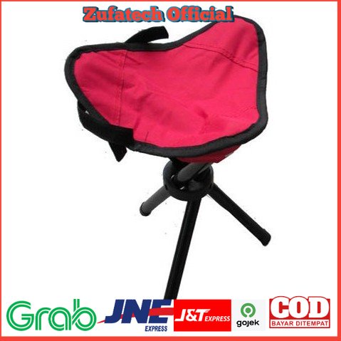 Kursi Lipat Memancing Folding Legged Beach Stool Chair