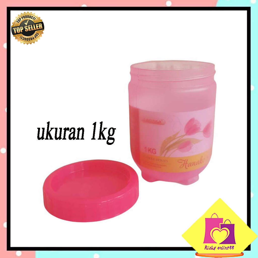 Rizkyonline88 Toples snack makanan Hanako ukuran 1kg SW008