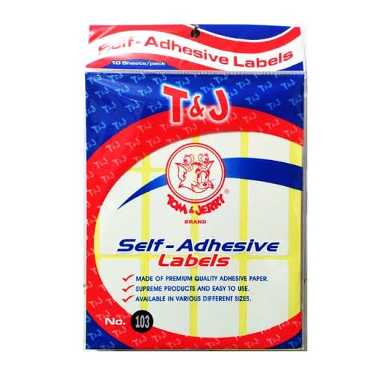 Label Undangan Tom N Jerry `103