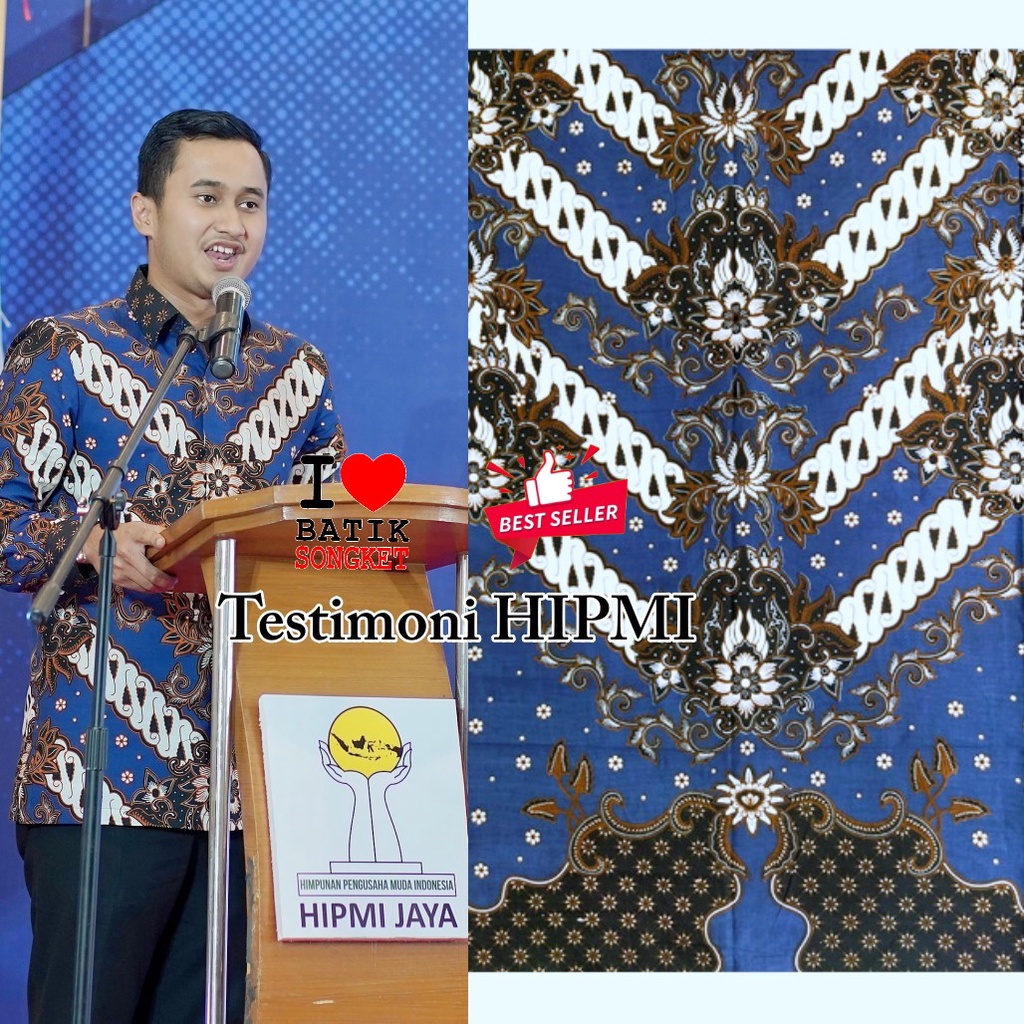 Jual Katun Iwan Tirta Print Kombinasi Motif 6 Bahan Kain Batik Solo