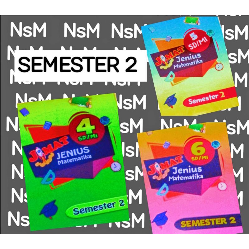 Buku Jenius Matematika - JIMAT SD kelas 456