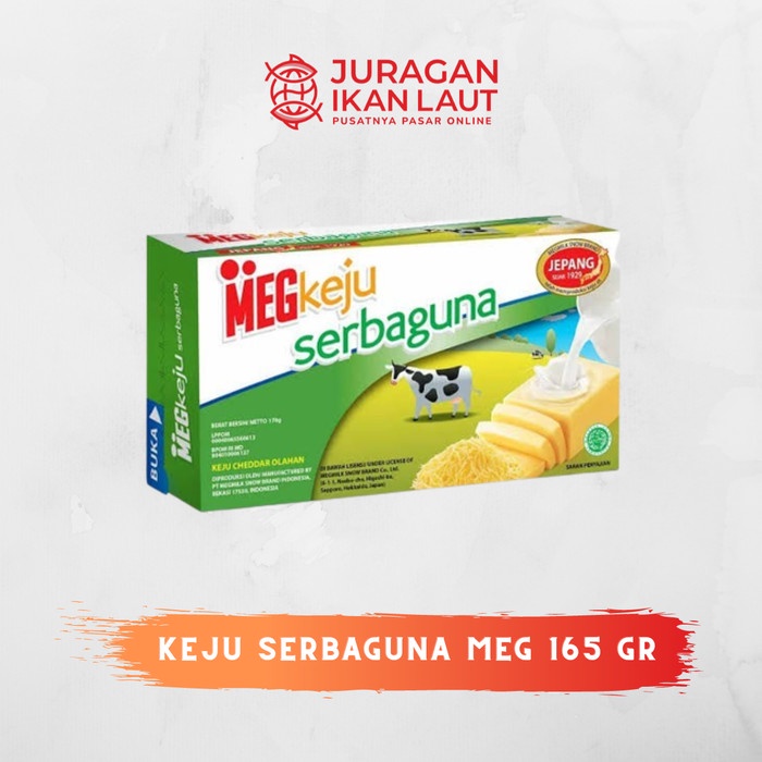 

Keju Serbaguna MEG - 165 Gram