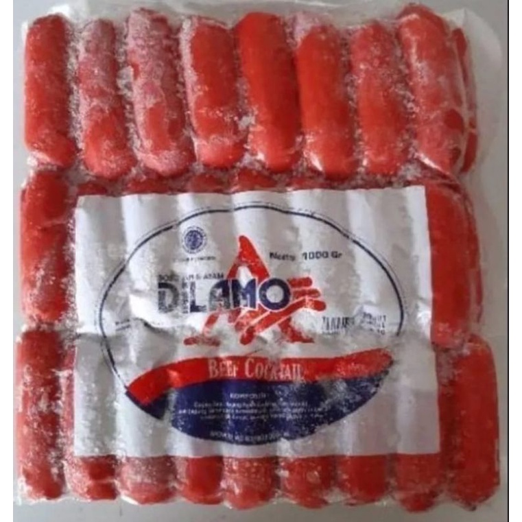 

sosis dilamo cocktail merah berat 1 kg