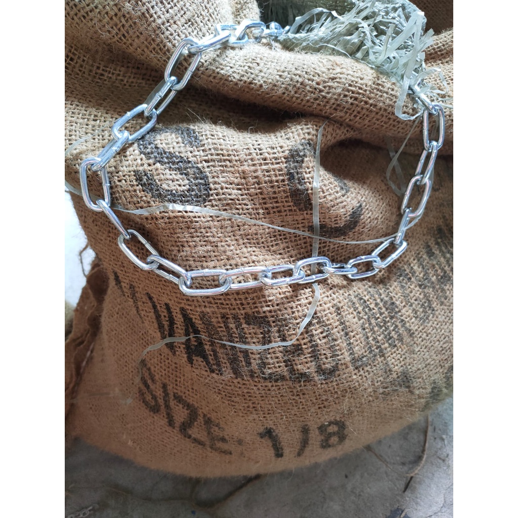 Rantai Besi Galvanis / Rantai Besi Putih