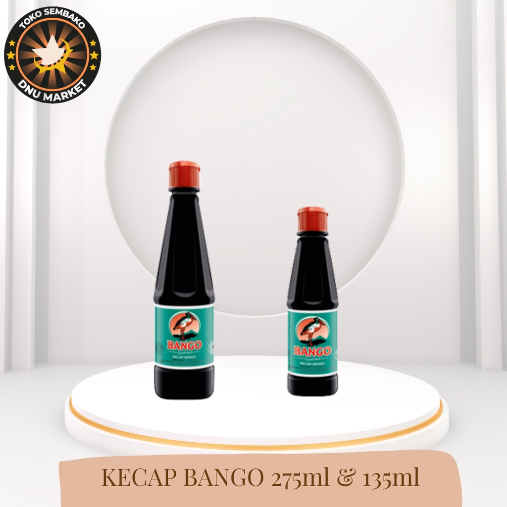 

BANGO KECAP MANIS BOTOL 275ml DAN 135ml