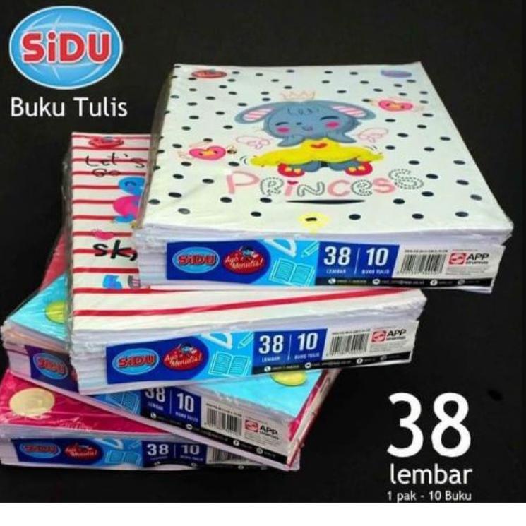 

Flash Sale Buku tulis Sinar dunia 38 lembar 1pak/10buku ,,